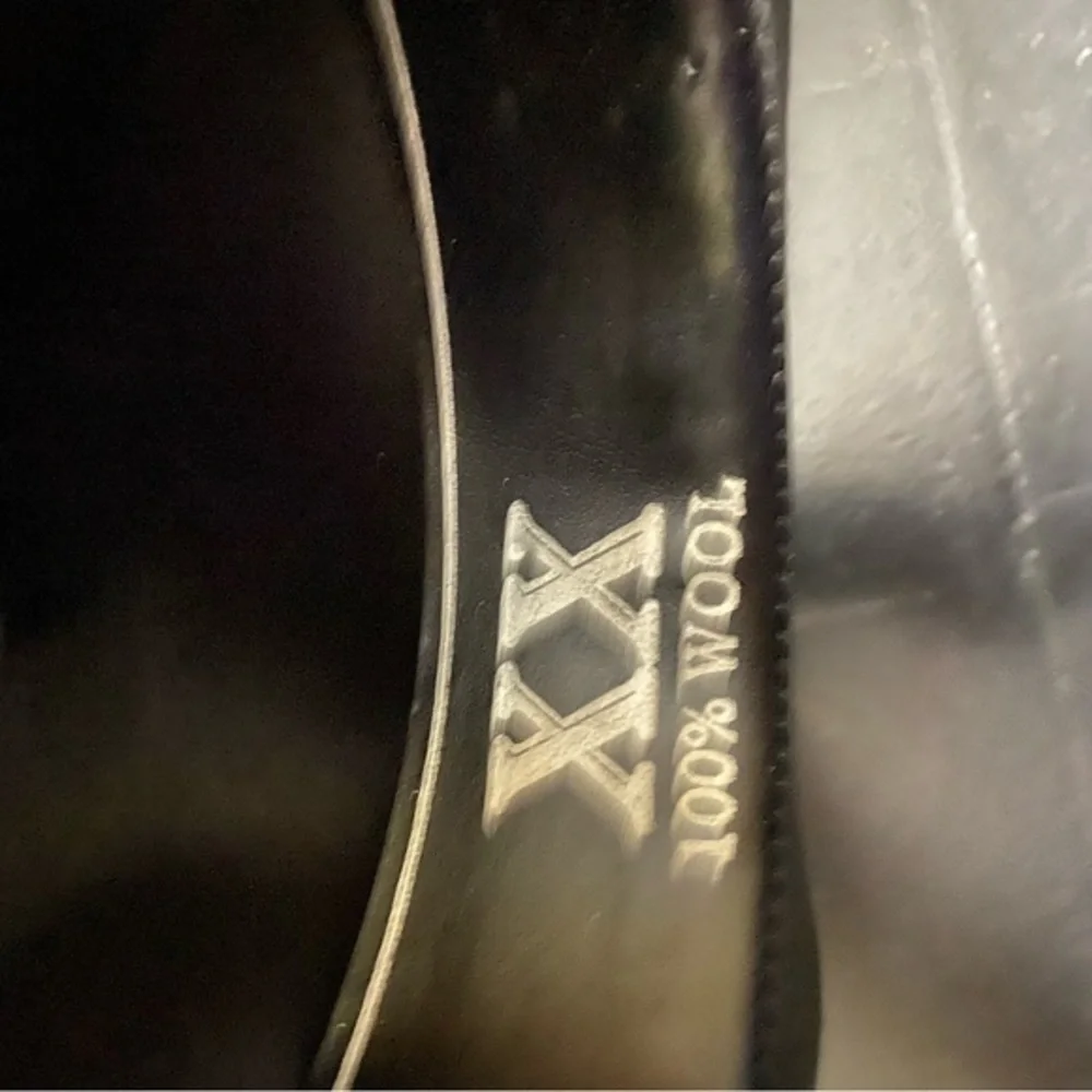 Justin 100% Wool XX Cowboy Hat, Black,‎ Size 56/7